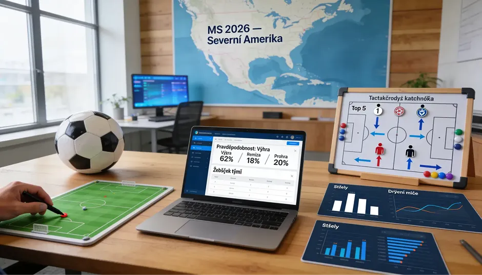 Analytická prognóza Mistrovství světa 2026 s přehledem favoritů a statistickými modely